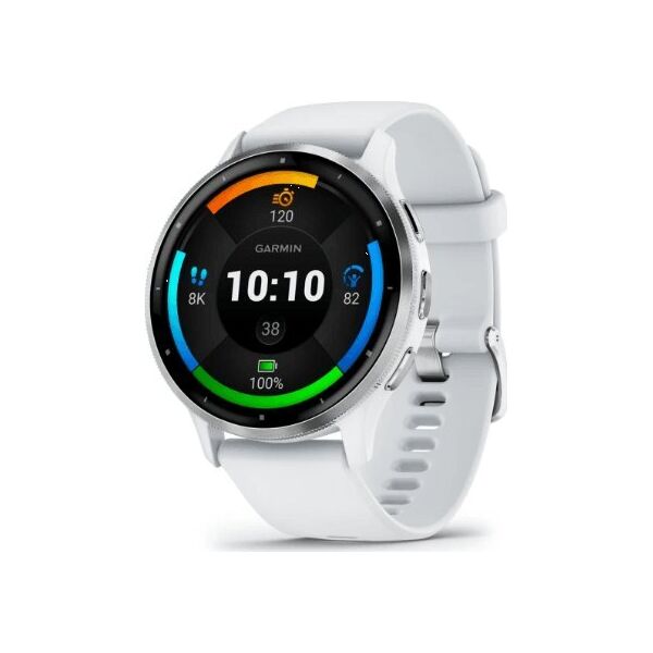 Zegarek sportowy Garmin Venu 3 Biało-srebrny  (010-02784-00)