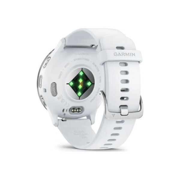 Zegarek sportowy Garmin Venu 3 Biało-srebrny  (010-02784-00)