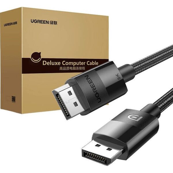 Kabel Ugreen DisplayPort - DisplayPort 5m czarny (80394)