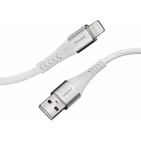 Kabel USB Intenso USB-A - Lightning 1.5 m Biały (7902102)