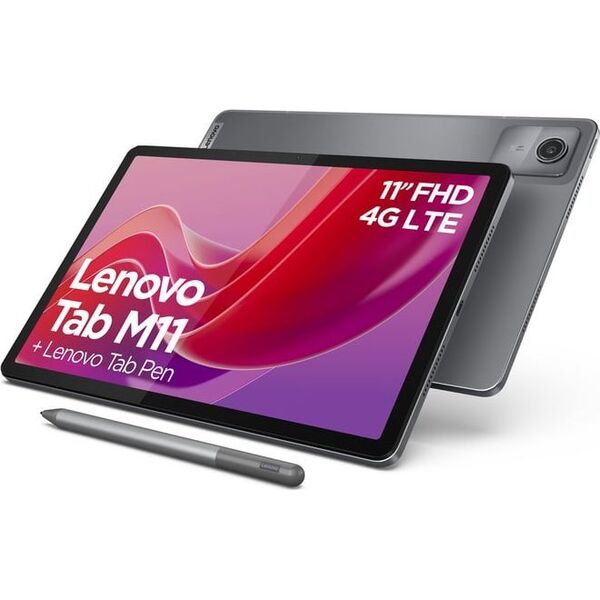 Tablet Lenovo Tab M11 11" 128 GB 4G Szary (ZADB0034SE)