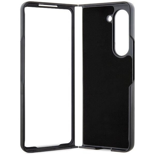 Karl Lagerfeld Karl Lagerfeld KLHCZFD5SAKCNPK Z Fold5 F946 hardcase czarny/black Saffiano Karl&Choupette Pin