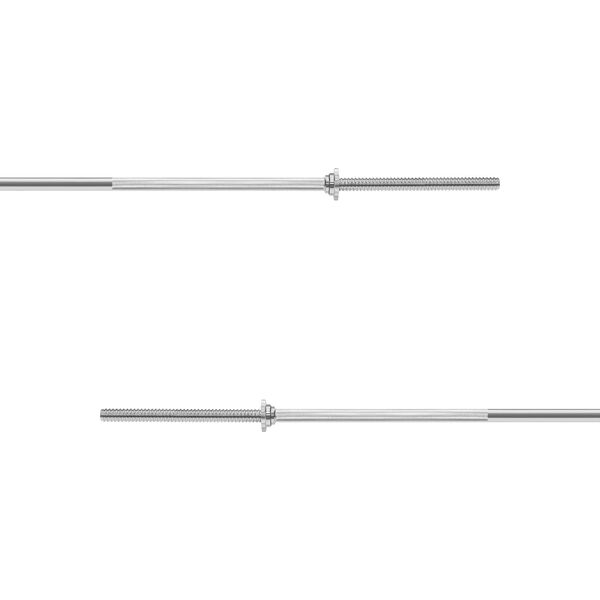 Rebel Gryf prosty stalowy chromowany gwintowany zaciski sztanga 180cm 24mm Rebel