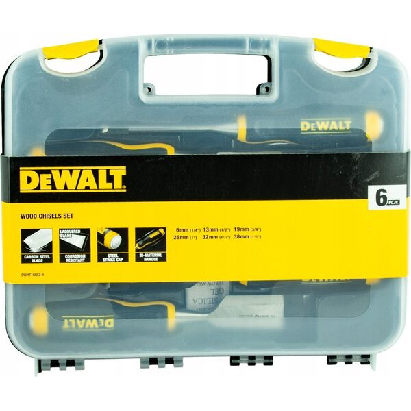 Dewalt DŁUTA DO DREWNA ZESTAW 6 SZT. (DWHT16852-9)