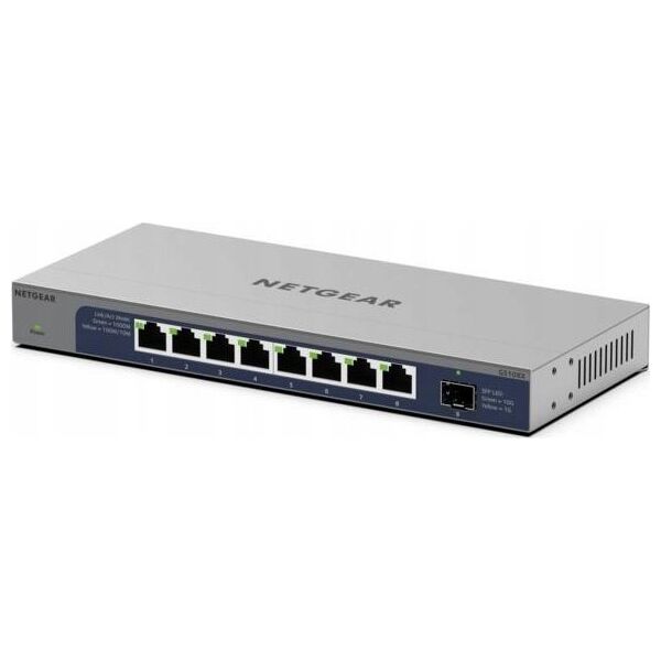 Switch NETGEAR Netgear 8Port Switch 1G/10G GS108X GS108X Unmanaged Switch, 8x1G Port + 1x 10G SFP+