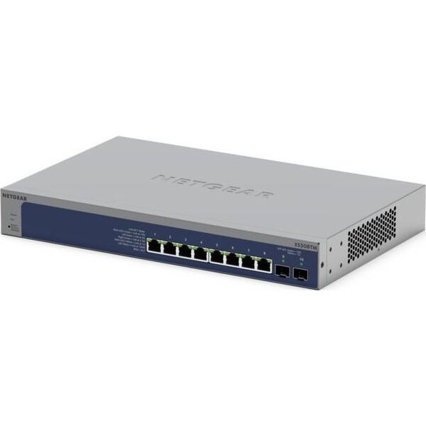Switch NETGEAR Netgear 8Port Switch 100/1000/10000 XS508TM Managed, 2x SFP+