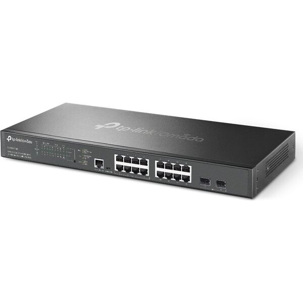 Switch TP-Link TP-LINK Switch SG3218XP-M2 16-Port Managed L2+ 8x 2.5G PoE+, 2x 10G SFP+ Slots
