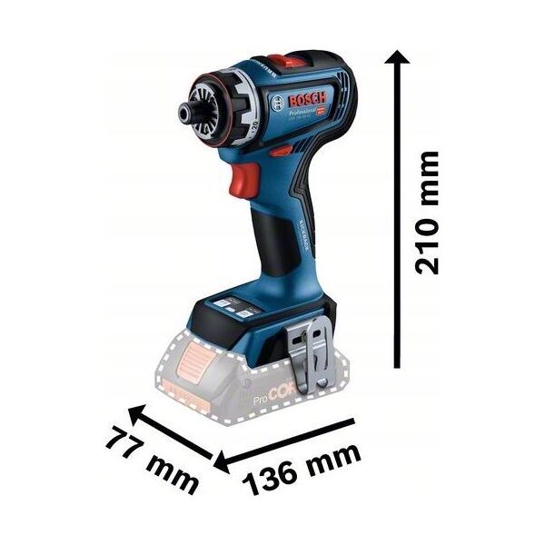 Bosch BOSCH. GSR 18V-90 FC SCREWDRIVE 2x4.0Ah PROCORE 2xGFA LB