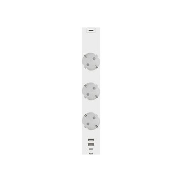 Listwa zasilająca Woox WOOX R6132 Inteligentna Smart listwa WiFi, 3 gniazda AC, 2 porty USB 2.0, 2 porty USB-C