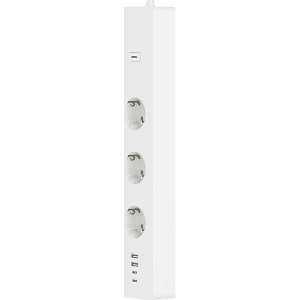 Listwa zasilająca Woox WOOX R6132 Inteligentna Smart listwa WiFi, 3 gniazda AC, 2 porty USB 2.0, 2 porty USB-C