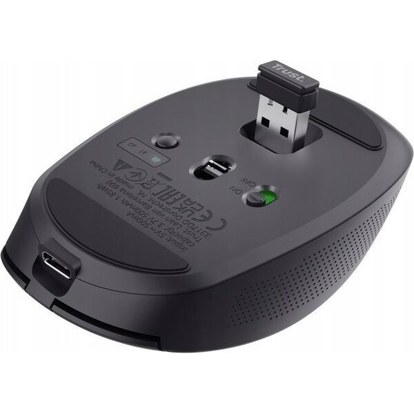 Mysz Trust Ozaa Compact czarna (24819)