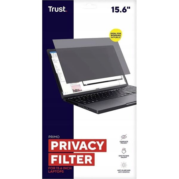 Filtr Trust Primo prywatyzujący 15.6" (25195)