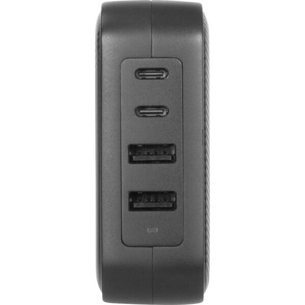 Ładowarka Targus Ładowarka cienna 100W GaN Black USB-A x2 and USB-C x2
