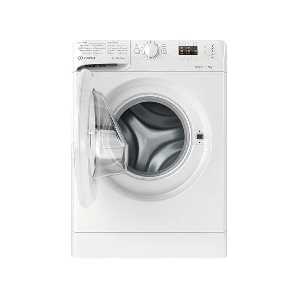 Pralka Indesit INDESIT | MTWA 71252 W EE | Washing machine | Energy efficiency class E | Front loading | Washing capacity 7 kg | 1200 RPM | Depth 54 cm | Width 59.5 cm | Display | LED | White