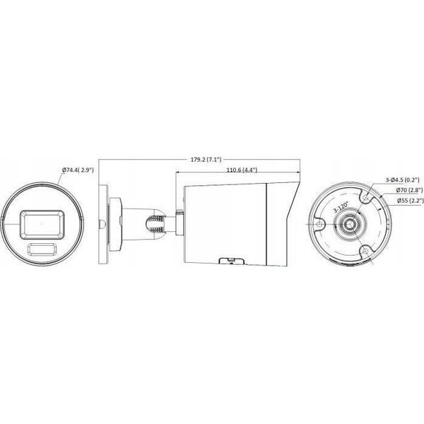 Kamera IP Hikvision Kamera IP DS-2CD2087G2H-LI (2.8mm)(eF)