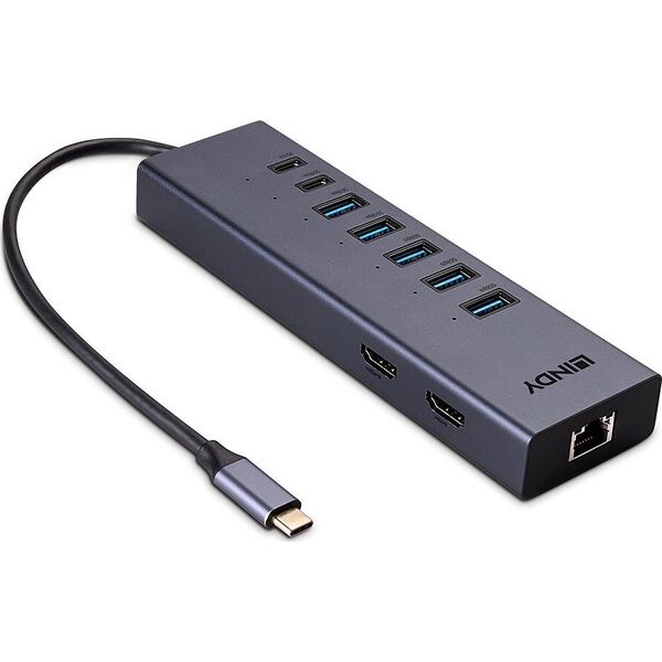 Stacja/replikator Lindy USB-C (43373)