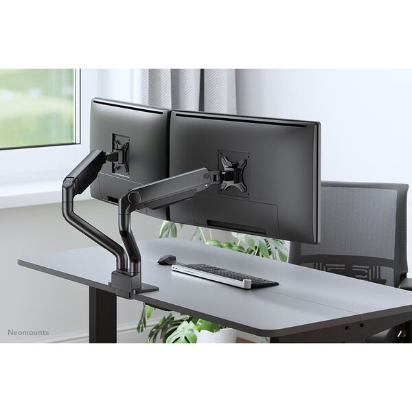 Neomounts Uchwyt biurkowy na 2 monitory 17" - 35" (DS70S-950BL2)