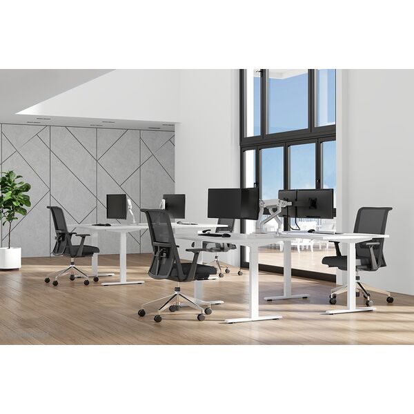Neomounts Uchwyt biurkowy na 2 monitory 17" - 35" (DS70S-950WH2)