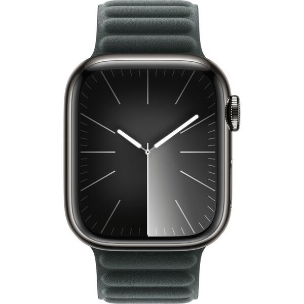 Apple Pasek karbowany magnetyczny w kolorze wiecznej zieleni do koperty 41 mm - rozmiar M/L