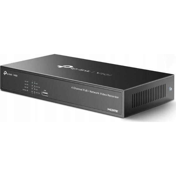 Rejestrator TP-Link Rejestrator wideo VIGI NVR1004H 4-kanałowy