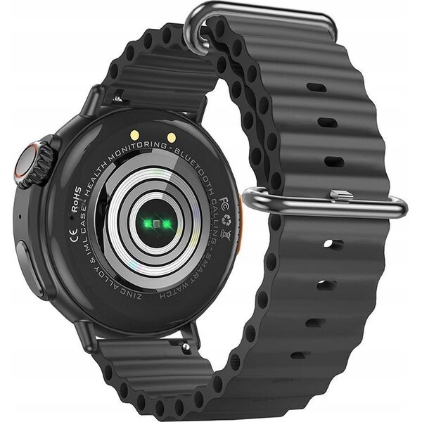 Smartwatch Hoco HOCO smartwatch z funkcją rozmowy Y18 czarny
