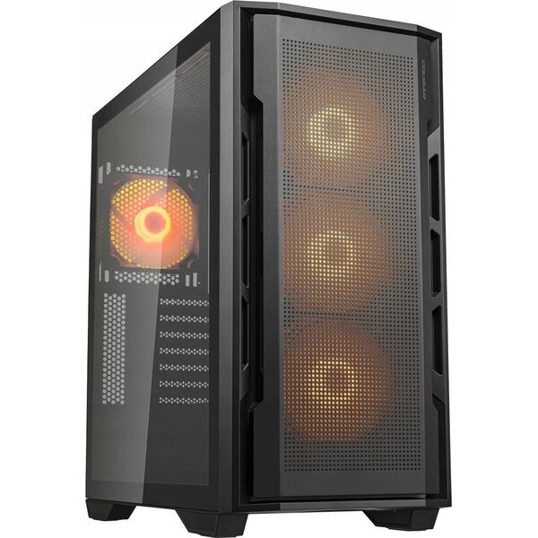 Obudowa Cougar Uniface RGB czarna (CGR-5C78B-RGB)