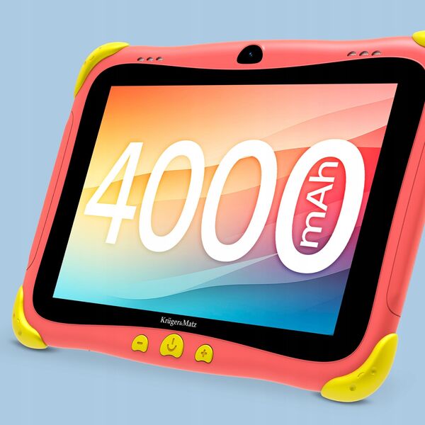 Tablet Kruger&Matz Tablet dla dzieci FUN 808 Czerwony
