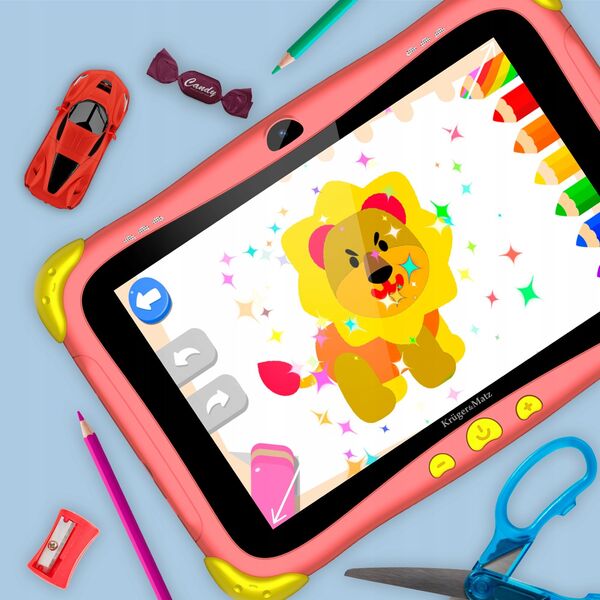 Tablet Kruger&Matz Tablet dla dzieci FUN 808 Czerwony