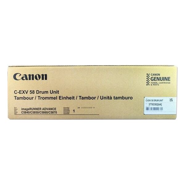 Canon Canon oryginalny bęben CEXV58, black, 3770C002, 482000s, Canon iR Adv DX-C5840I, DXC5860i, DX5850i, DXC5870i