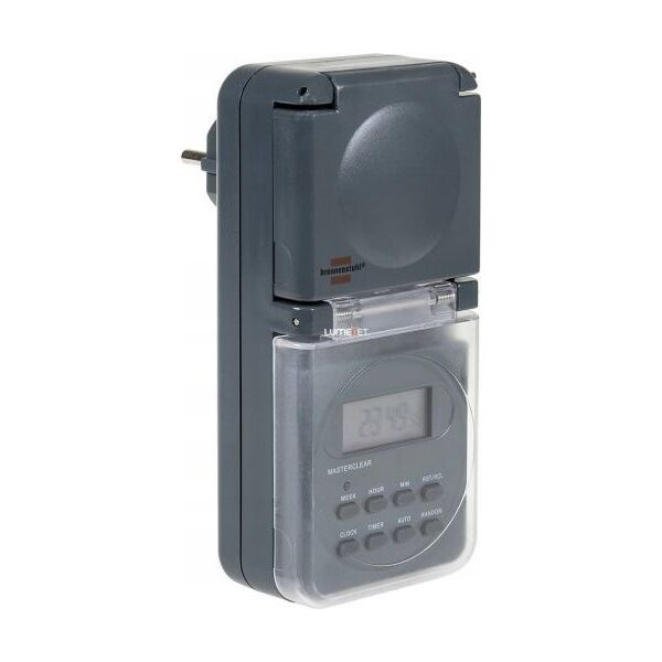 Brennenstuhl DIGITAL TIME SWITCH GRAY WEEKLY