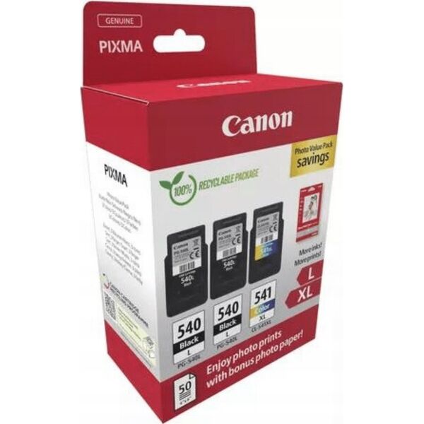 Tusz Canon Canon CARTRIDGE PG-540Lx2/CL-541XL PVP pro PIXMA MX3x5, 4x5, 5x5, MG2150, 3x50, 4x50, TS515x