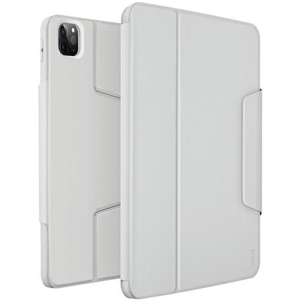 Etui na tablet Uniq UNIQ etui Rovus iPad Pro 11 (2021-2022) / Air 10.9" (2020-2022) szary/chalk grey Magnetic Case