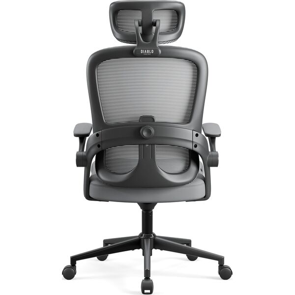 Krzesło biurowe Diablo Chairs V-Light Szare