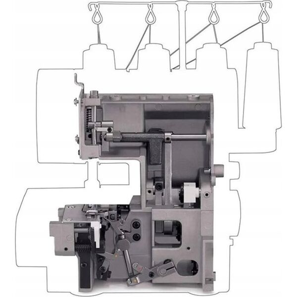 Maszyna do szycia Singer Singer Overlock HD0405S szary