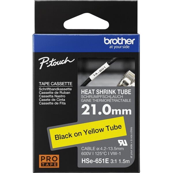Brother Brother HSE651E taśma do drukarek Czarny