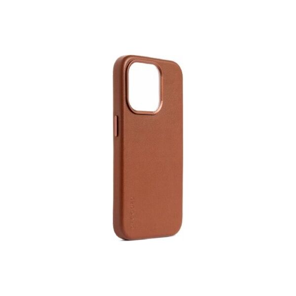 Decoded Etui Decoded Leather Case skórzane z MagSafe do iPhone 15 Pro - brązowe