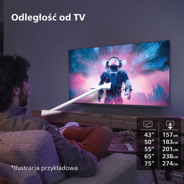 Telewizor Philips 65PUS7609/12 LED 65'' 4K Ultra HD Titan OS