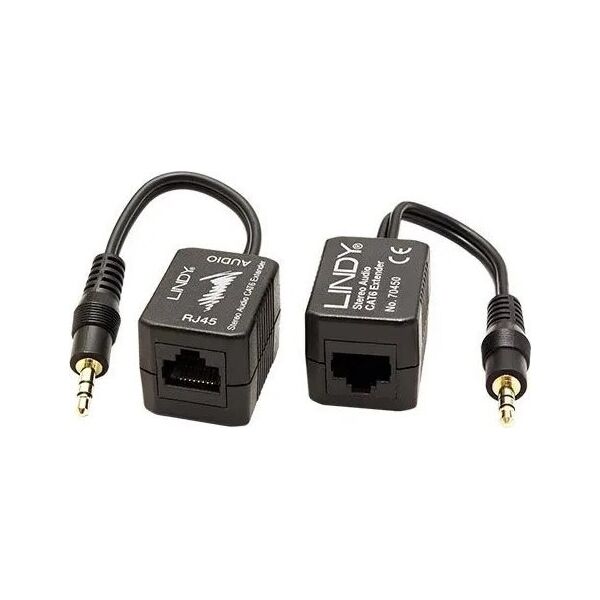 Adapter USB Lindy Adap Lindy Stereo Audio Cat.5/6 100m 3,5mm
