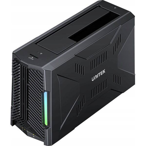 Stacja dokująca Unitek Unitek Stacja dokująca, 1x dysk M.2 NVMe, 1x dysk SATA, USB-C 10 Gbps