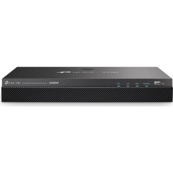 Rejestrator TP-Link Rejestrator wideo VIGI NVR2008H-8MP 8 Channel PoE+
