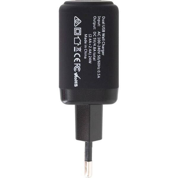 Ładowarka Our Pure Planet Ładowarka Our Pure Planet z 2 portami USB, moc 24W EU