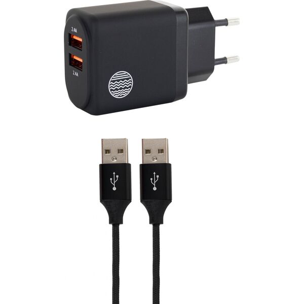 Ładowarka Our Pure Planet Ładowarka Our Pure Planet z 2 portami USB, moc 24W EU