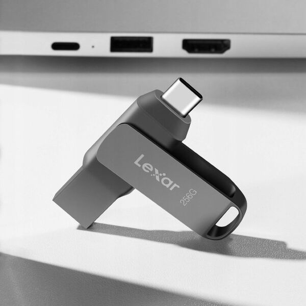 Pendrive Lexar Lexar | 2-in-1 Flash Drive | JumpDrive Dual Drive D400 | 32 GB | USB 3.1 | Grey