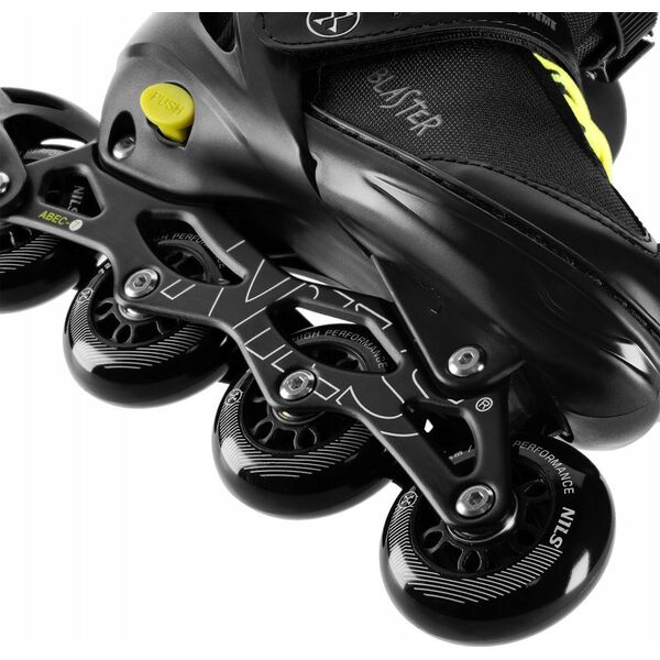 Rolki Nils Extreme NA18168A ŁYŻWOROLKI BLASTER CZARNE ROZM.M (35-38) NILS EXTREME