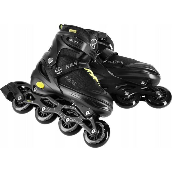Rolki Nils Extreme NA18168A ŁYŻWOROLKI BLASTER CZARNE ROZM.M (35-38) NILS EXTREME