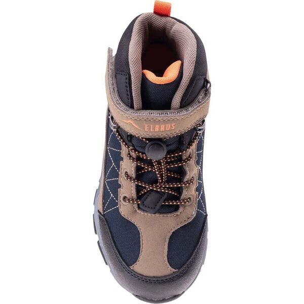 Elbrus Dziecięce buty Elbrus Alven Mid Wp Jr black/navy/brown/orange rozmiar 33