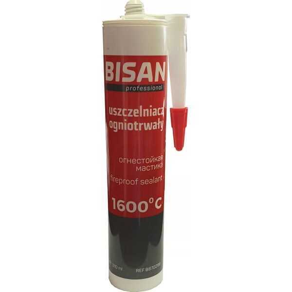 Bisan Silikon wysokotemp. 1600°c 310ml (kartusz )