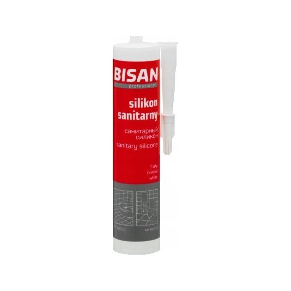Bisan SILIKON SANITARNY BEZBARWNY 300ML (KARTUSZ) [12]