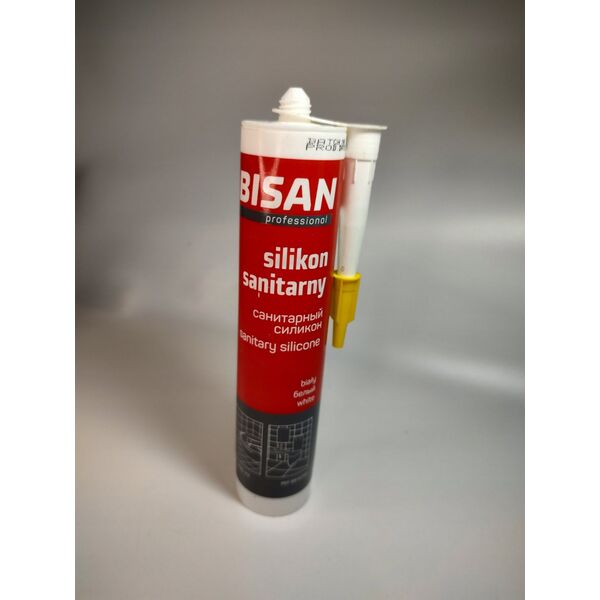 Bisan Bisan silikon sanitarny 300ml, biały B870720