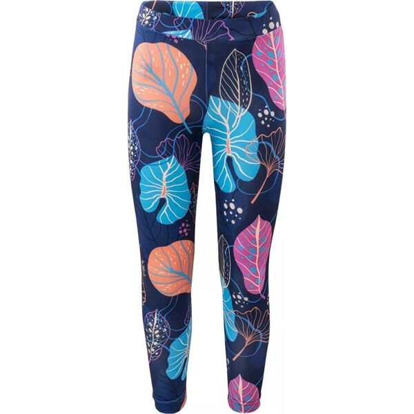 Bejo Dziecięce legginsy Bejo Pike KDG navy tropical leaves rozmiar 128